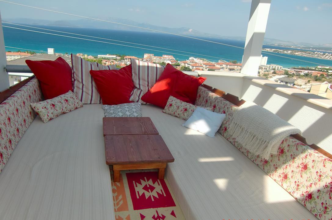 Luxury Villa With Amazing View, Çeşme Eksteriør bilde